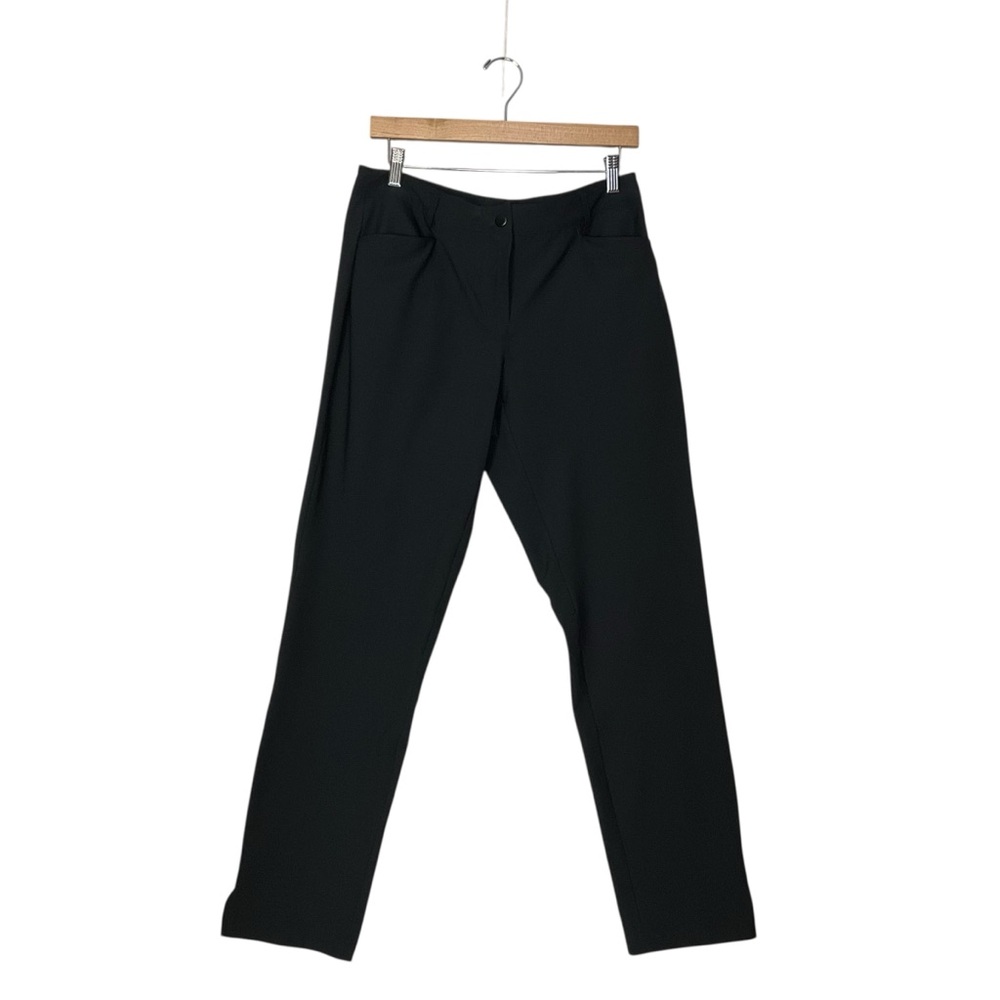 SLAZENGER sz 8 Women’s Golf Pants Tapered Leg Athletic Black